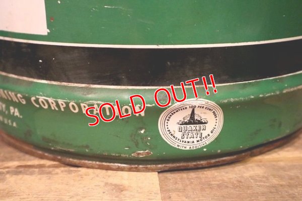 画像5: dp-230503-30 QUAKER STATE / 1940's 5 U.S. GALLONS CAN
