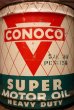 画像2: dp-230503-78 CONOCO / SUPER MOTOR OIL 1950's-1960's 5 U.S. GALLONS CAN (2)