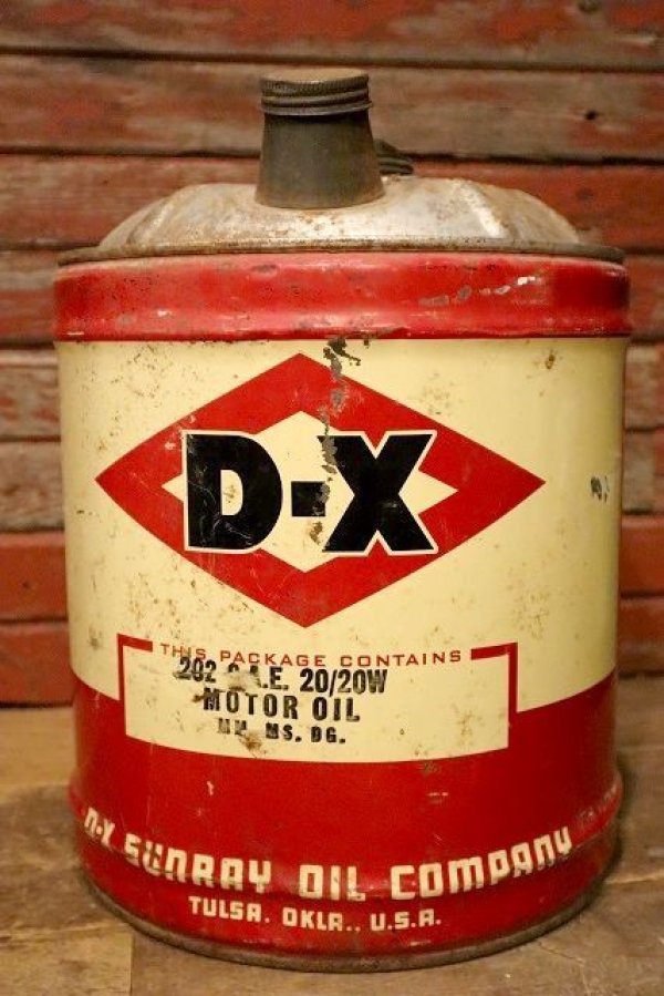 画像1: dp-230503-15 D-X / 1960's 5 U.S. GALLONS CAN