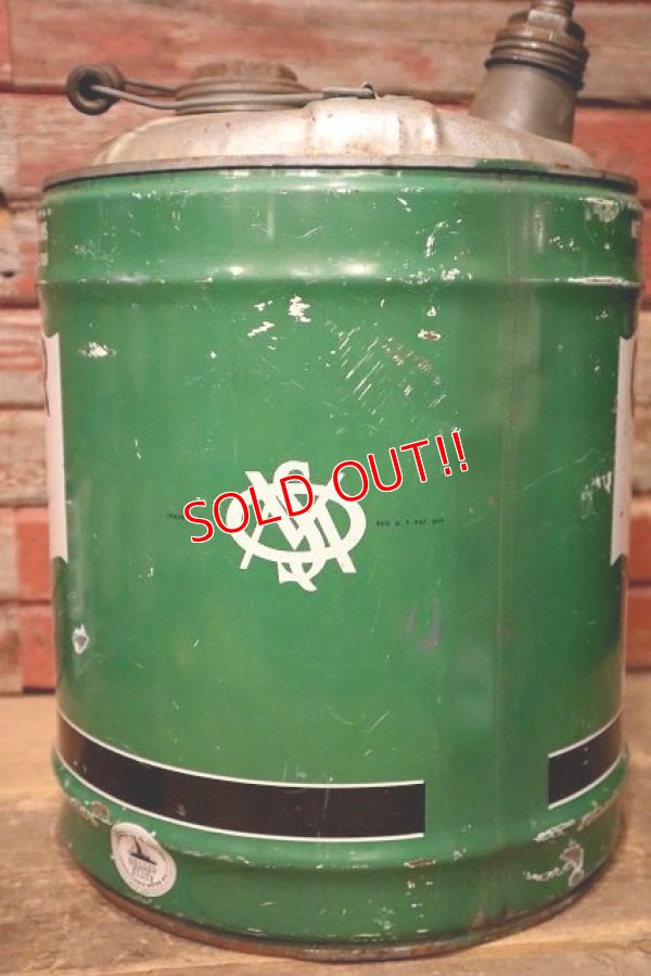 画像6: dp-230503-30 QUAKER STATE / 1940's 5 U.S. GALLONS CAN