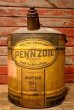 画像1: dp-230503-81 PENNZOIL / 1950's-1960's 5 U.S. GALLONS CAN (1)