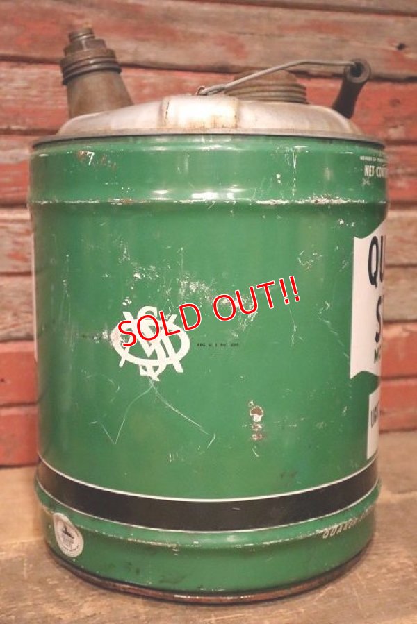 画像4: dp-230503-30 QUAKER STATE / 1940's 5 U.S. GALLONS CAN