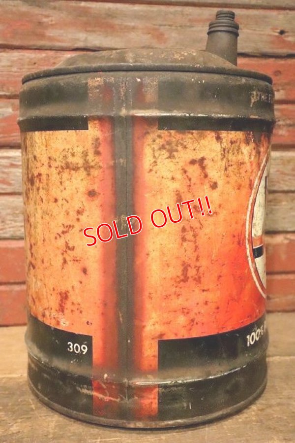 画像5: dp-230503-28 VEEDOL / TRACTOR OIL 1950's 5 U.S. GALLONS CAN