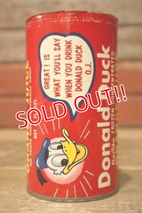 ct-230414-51 Donald Duck / 1960's-1970's 12 FL OZ..Orange Juice Can