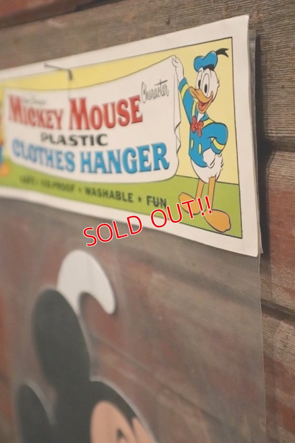 画像6: ct-230201-12 Mickey Mouse / 1970's-1980's Plastic Clothes Hanger