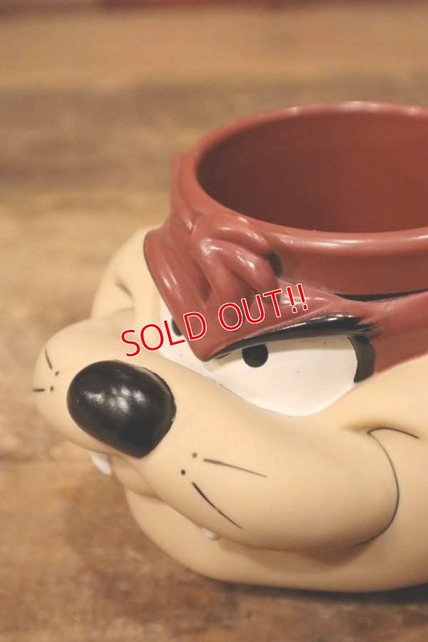 画像2: ct-230503-01 Tasmanian Devil / 1993 Plastic Face Mug