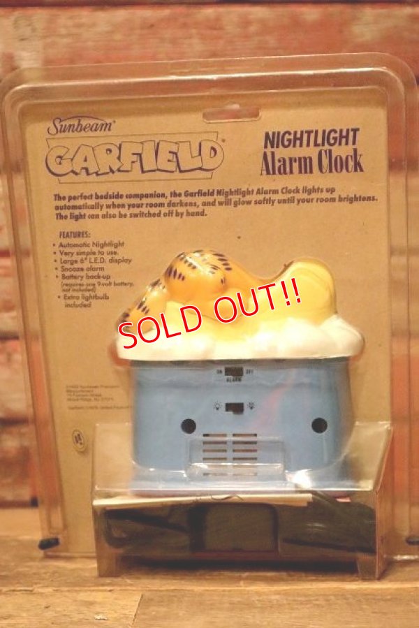 画像7: ct-230503-02 Garfield / Sunbeam 1993 Alarm Clock