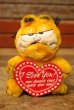 画像1: ct-230503-02 Garfield / 1980's Plush Doll "I Love You!" (1)