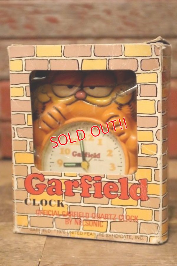 画像2: ct-230503-02 Garfield / NELSONIC 1980's Clock