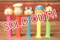 ct-230503-02 Garfield / 1990's PEZ Dispenser Set