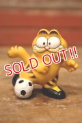 ct-230503-02 Garfield / 1980's PVC Figure "Soccer"