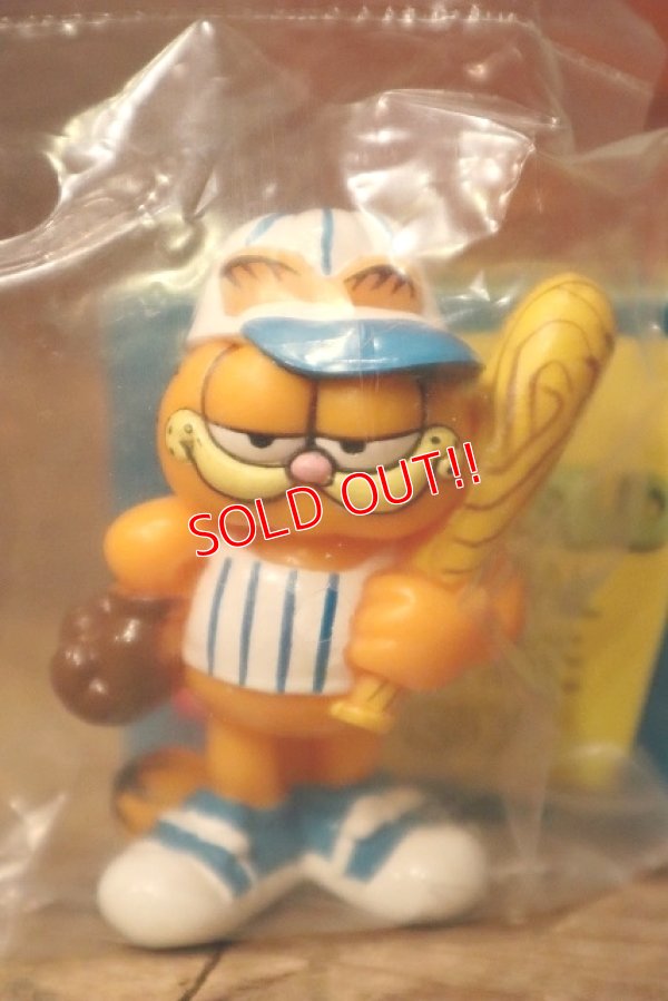 画像2: ct-230503-02 Garfield / 1990's PVC Figure "Baseball"