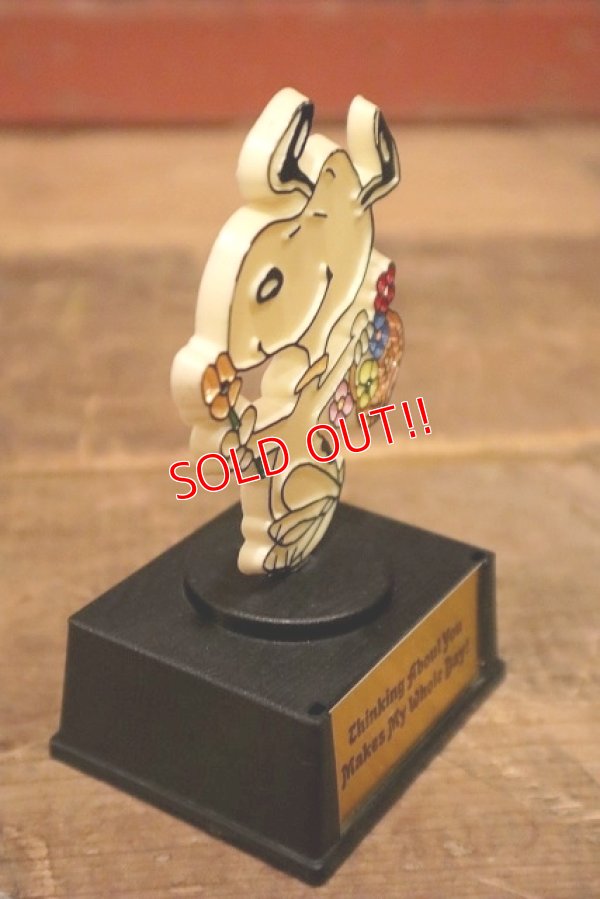 画像4: ct-230301-108 Snoopy / AVIVA 1970's Trophy "Thinking About You Makes My Whole Day!"