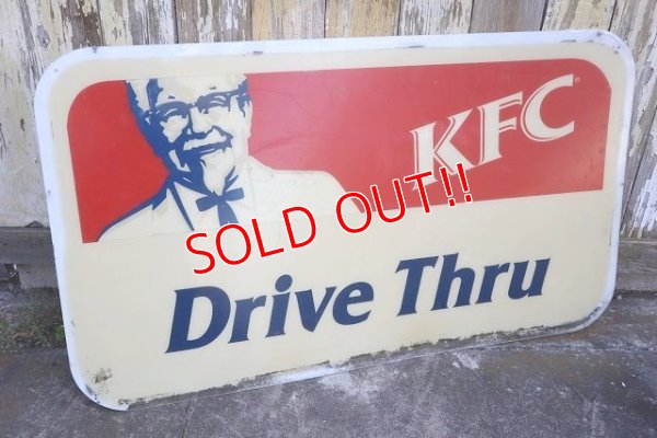 画像1: dp-230518-01 KFC / 1990's Drive Thru Sign