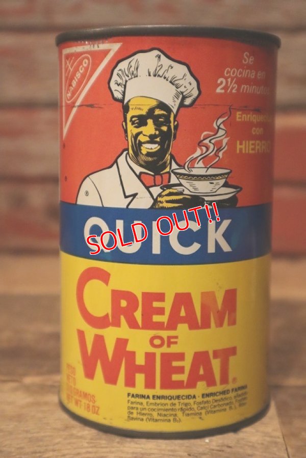 画像1: dp-230518-09 NABISCO / 1982 QUICK CREAM OF WHEAT CAN