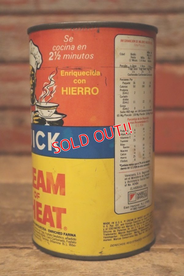 画像3: dp-230518-09 NABISCO / 1982 QUICK CREAM OF WHEAT CAN