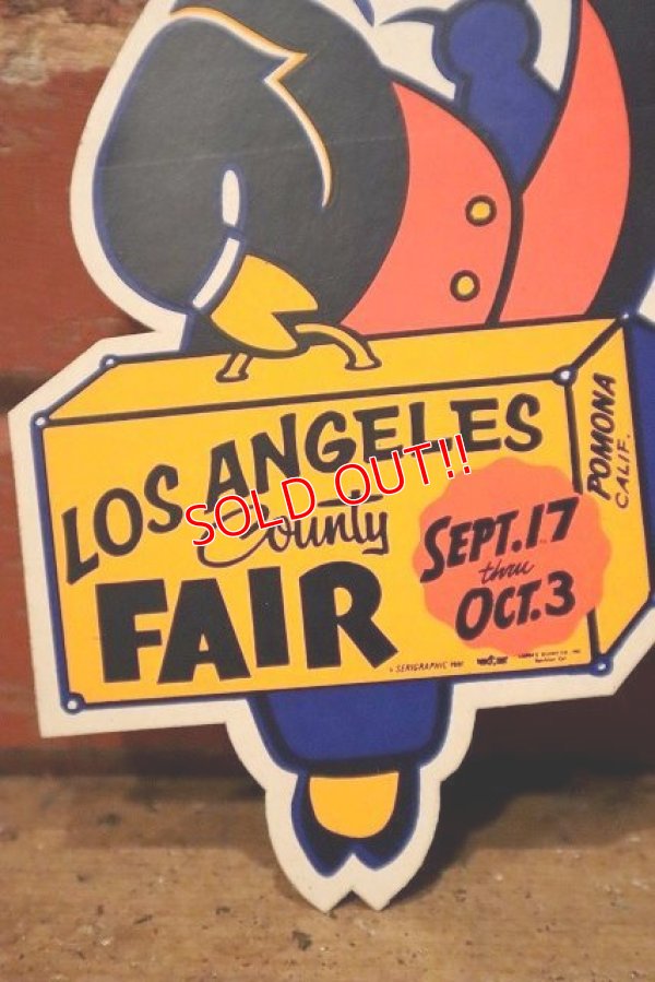 画像3: ct-230414-55 LOS ANGELS COUNTY FAIR / Vintage Sticker