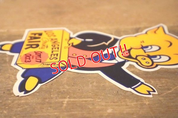 画像4: ct-230414-55 LOS ANGELS COUNTY FAIR / Vintage Sticker