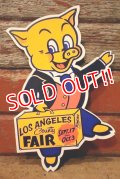 ct-230414-55 LOS ANGELS COUNTY FAIR / Vintage Sticker