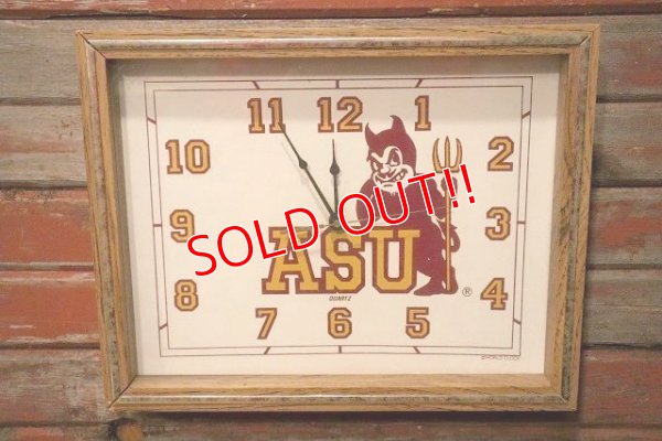 画像1: dp230414-56 Arizona State University / 1980's-1990's Wall Clock