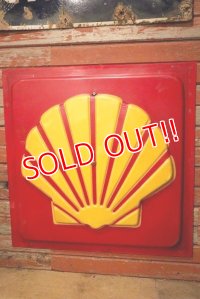 dp-230503-41 SHELL / 1960's Plastic Sign