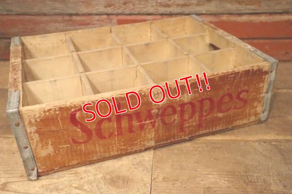 画像3: dp-230401-12 Schwepps / Vintage Wood Box