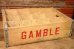 画像3: dp-230401-12 GAMBLE / Vintage Wood Box