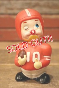 ct-230414-75 Football Player / Vintage Wind Up Toy