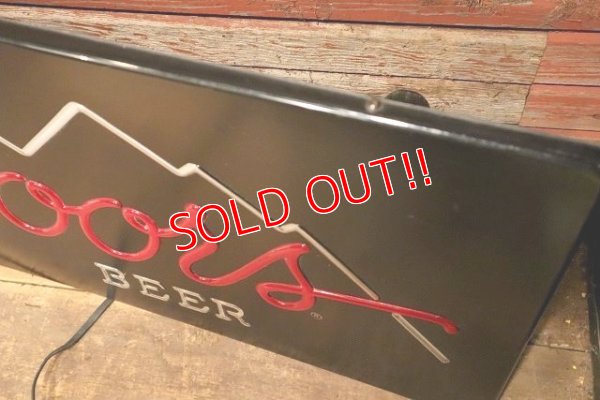 画像4: dp-230503-08 Coors / 1980's-1990's Lighted Sign