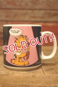 ct-230503-02 Garfield / ENESCO 1980's Ceramic Mug "Violin"