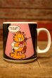 画像1: ct-230503-02 Garfield / ENESCO 1980's Ceramic Mug "Violin" (1)