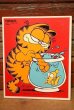 画像1: ct-230503-02 Garfield / Playskool 1970's Wood Frame Tray Puzzle (1)