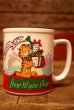 画像1: ct-230503-02 Garfield / ENESCO 1980's Ceramic Mug "Christmas" (1)