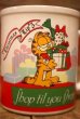 画像2: ct-230503-02 Garfield / ENESCO 1980's Ceramic Mug "Christmas" (2)