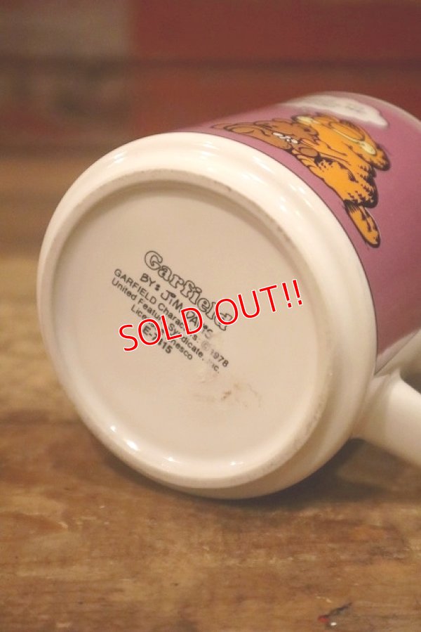 画像7: ct-230503-02 Garfield / ENESCO 1980's Ceramic Mug