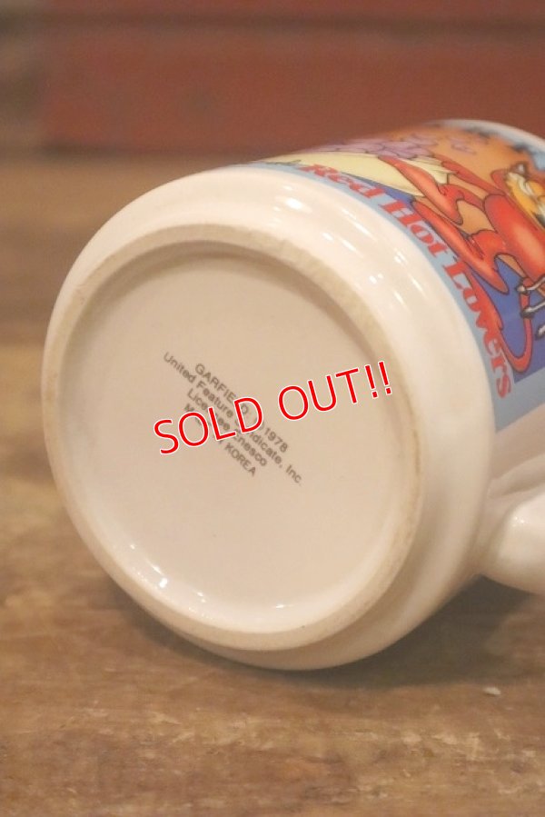 画像8: ct-230503-02 Garfield / ENESCO 1980's Ceramic Mug "Red Devil "