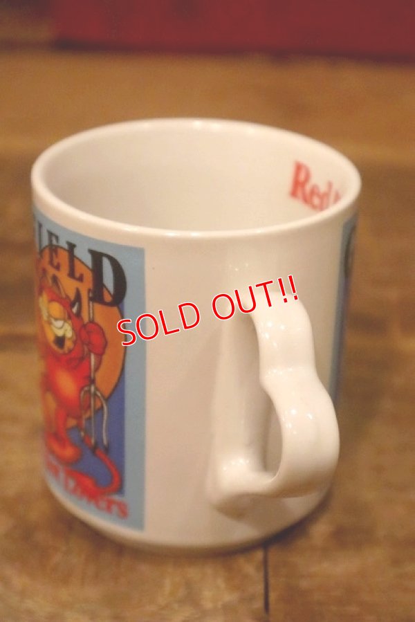 画像6: ct-230503-02 Garfield / ENESCO 1980's Ceramic Mug "Red Devil "