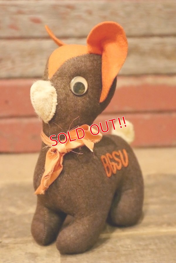 画像1: ct-230518-25 BGSU (Bowling Green State University) / 1950's-1960's College Mascot Doll