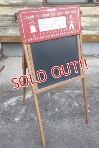 dp-230401-45 Vintage Folding Blackboard