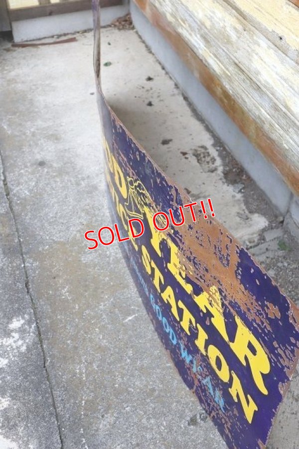 画像7: dp-230503-77 GOODYEAR SERVICE STATION / 1930's Porcelain Sign