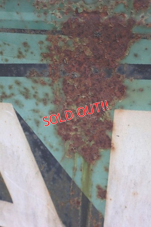 画像12: dp-230401-23 QUAKER STATE MOTOR OIL / 1940's METAL SIGN