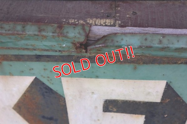 画像6: dp-230401-23 QUAKER STATE MOTOR OIL / 1940's METAL SIGN