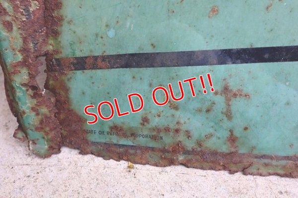 画像8: dp-230401-23 QUAKER STATE MOTOR OIL / 1940's METAL SIGN