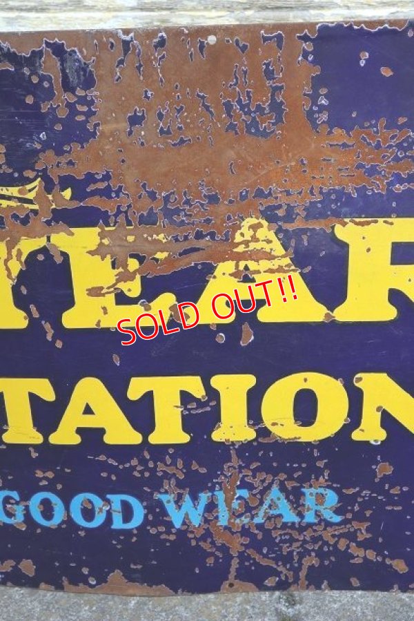 画像5: dp-230503-77 GOODYEAR SERVICE STATION / 1930's Porcelain Sign