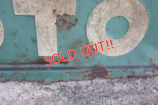 画像9: dp-230401-23 QUAKER STATE MOTOR OIL / 1940's METAL SIGN