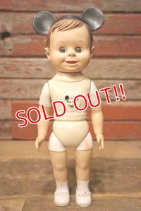 ct-230518-05 Mickey Mouse Club / 1960's Mouseketeer Boy Doll 