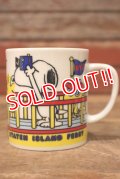 ct-230414-37 Snoopy / 1970's-1980's Ceramic Mug "NEW YORK"