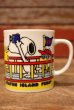 画像1: ct-230414-37 Snoopy / 1970's-1980's Ceramic Mug "NEW YORK" (1)