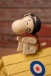 画像2: ct-230503-05 Snoopy / Schmid 1968 Flying Ace Musical Doghouse (2)