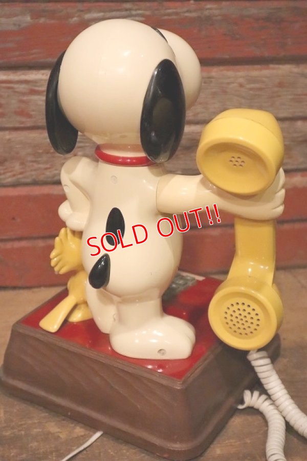 画像9: ct-230601-03 Snoopy & Woodstock / 1976 Telephone